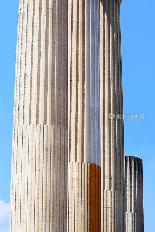 漂亮的罗马柱'Hafentempel' Xanten